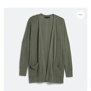 Elegant Olive Women's Cardigan